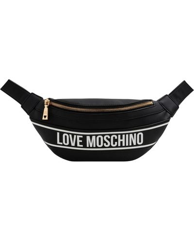 Love Moschino Femme sac banane black - Noir
