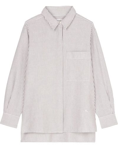 Marc O' Polo 209111342501 Camicia da Donna - Bianco