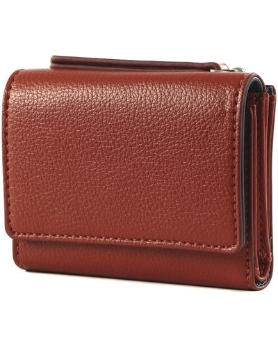 Esprit Ginger Flap Wallet Terracotta - Rood