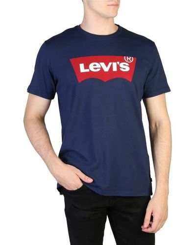 Levi's Graphic Set-in Neck T-shirt Nen - Blauw