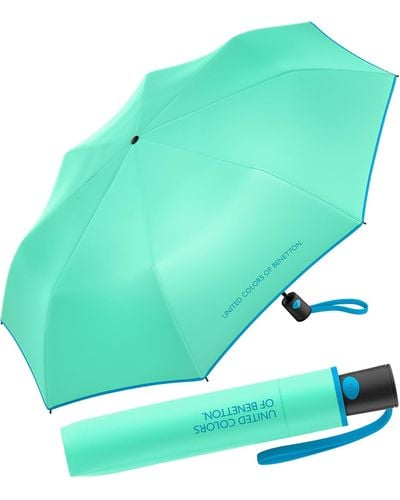 Benetton Ombrello tascabile automatico HW 2023 - Verde