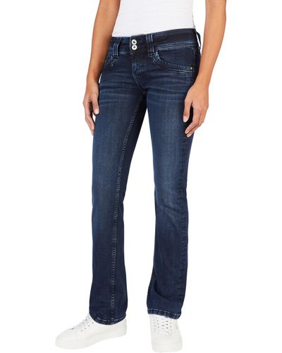 Pepe Jeans Gen, Jeans Mujer, Azul