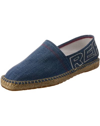 Replay Cabo Print Loafer - Blue