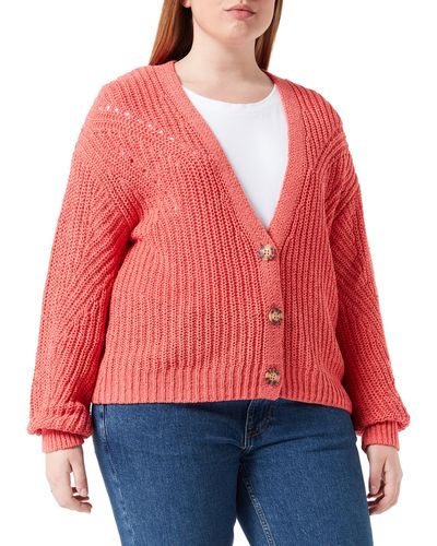 Esprit 992ee1i317 Strickjacke - Rot