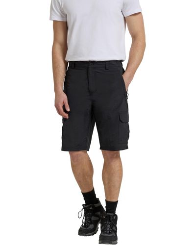 Mountain Warehouse Explore shorts - Schnelltrocknend, leicht, schrumpffreie und ausbleichsichere Wandershorts, 5 Taschen - Grau