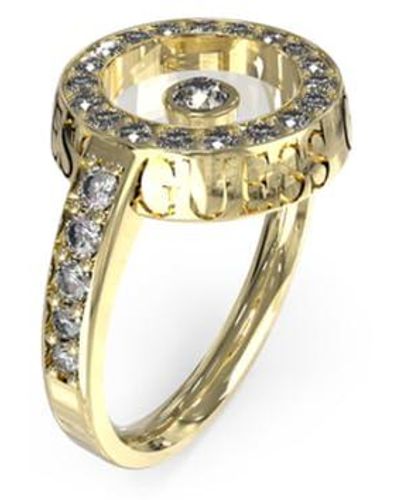 Guess Ring Jewellery Jubr03257jwyg54 Merk - Wit