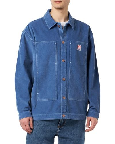 Wrangler Casey Worker Denim Jacket - Blau