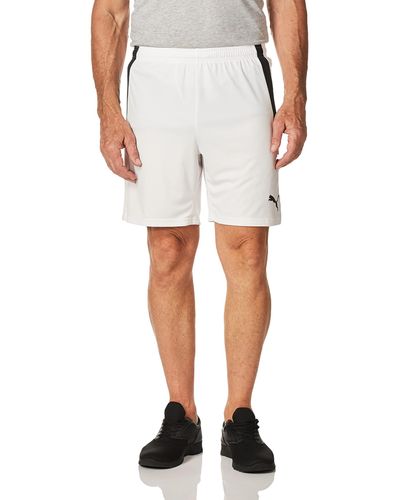PUMA Mens Teamliga Shorts - White