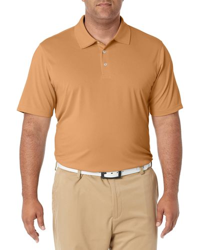 Amazon Essentials Regular-fit Quick-dry Golf Polo Shirt - Natural