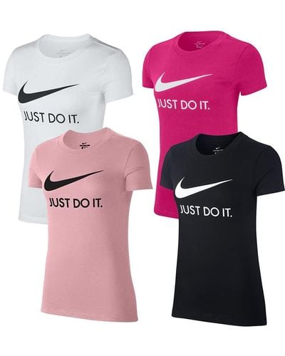 Nike NSW JDI Slim T-Shirt - Rosa