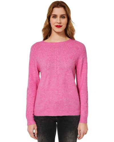 Street One A302122 Strickpullover - Pink
