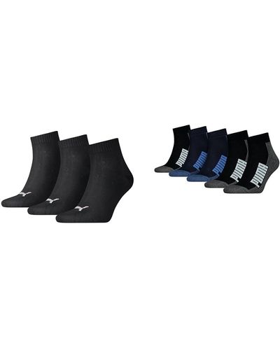 PUMA Socken Schwarz 39-42 Socken Blau/schwarz 39-42 - Black