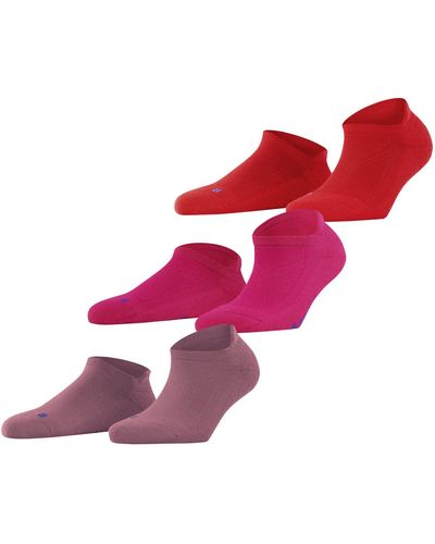 FALKE Cool Kick Trainer 3-pack Socks - Pink
