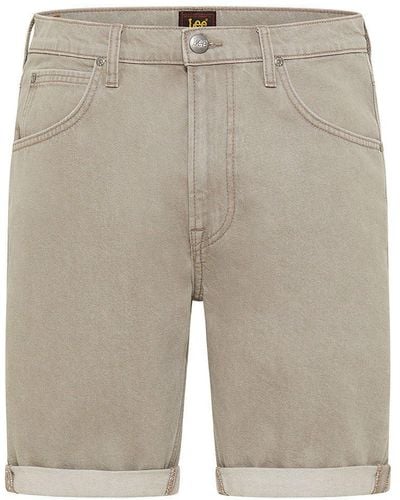 Lee Jeans 5 Pocket Short Pantaloncini Casual - Grigio
