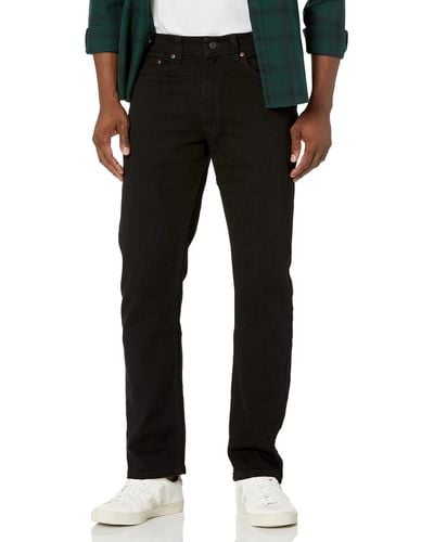 Lee Jeans Jeans da Uomo Premium Select Regular Fit Gamba Dritta - Nero