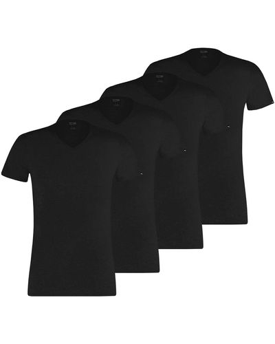PUMA T-Shirt Basic girocollo Uomo confezione da 2 - Nero