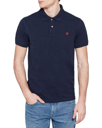 Timberland SS Millers River Polo - Blu