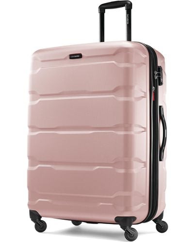 Samsonite Omni Pc Hardside Expandable Luggage With Spinner Wheels - Pink