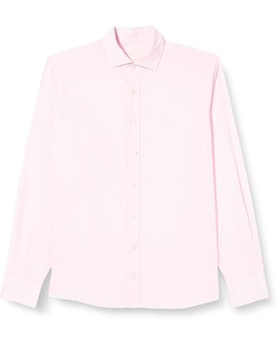 Hackett GMT Gefärbtes Mussola K Hemd - Pink