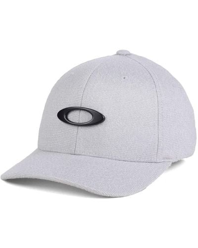 Oakley Tin Can Stretch-Fitted Cap - Gris