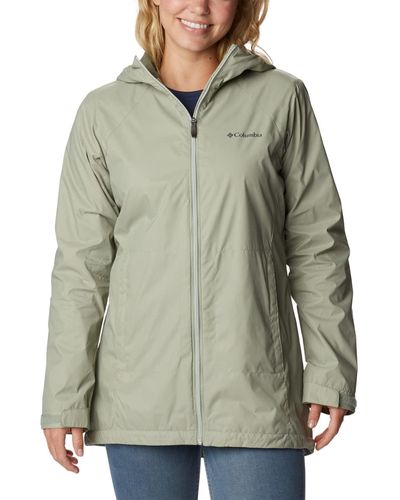 Columbia Switchback Lined Long Jacket - Green