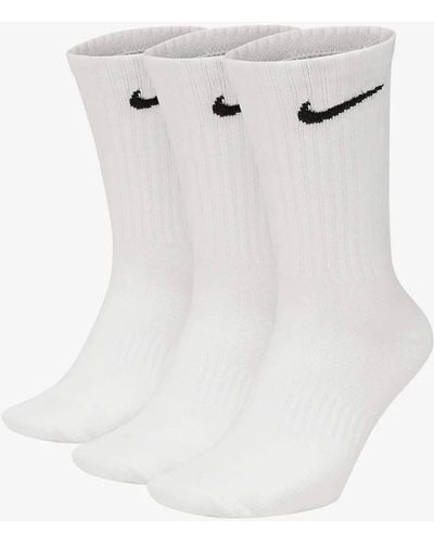Nike Set di 3 calzini corti e 3 lunghi - Bianco