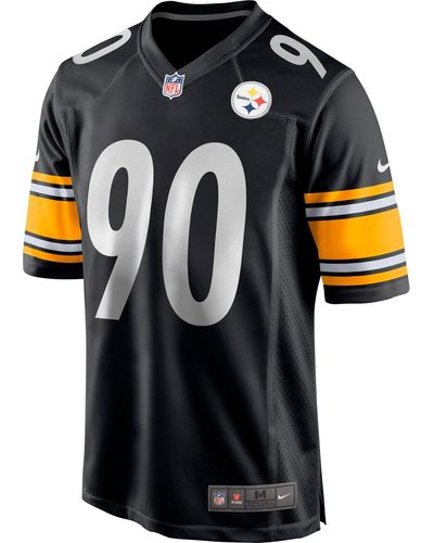 Nike T. J. Watt Pittsburgh Steelers American Football Trikot schwarz XL