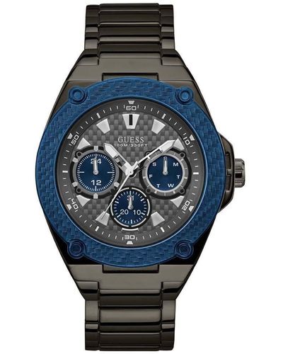Guess W1305g3 Horloge Oud - Blauw