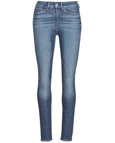 G Star RAW 01 Skinny Fit High Waist Jeans Woman Lyst UK