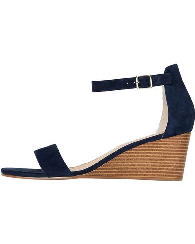 FIND Wedge Leather - Blue