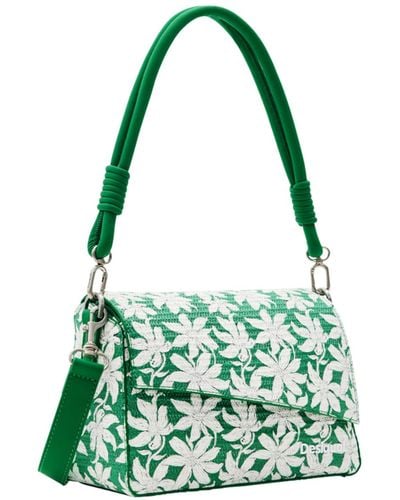 Desigual Viceversa Phuke Accessories Pu Hand Bag - Green