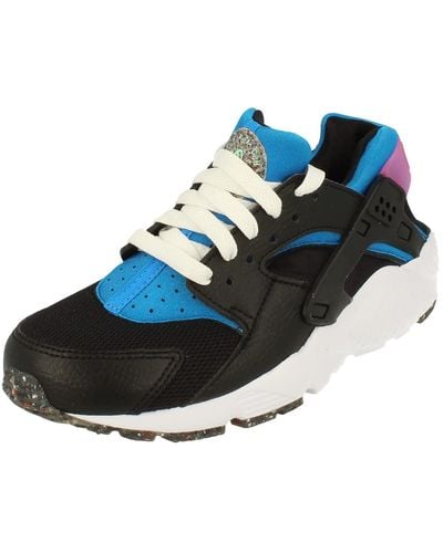 Nike Huarache Run Gs E Trainers Dr0166 Trainers Shoes - Black