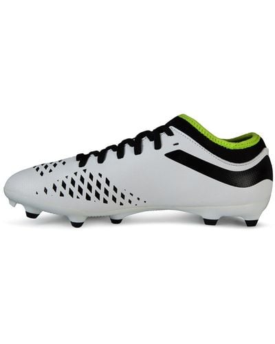 Umbro S Vlct 4 Clb Fg Firm Ground Football Boots White/black/alime 12 - Multicolour