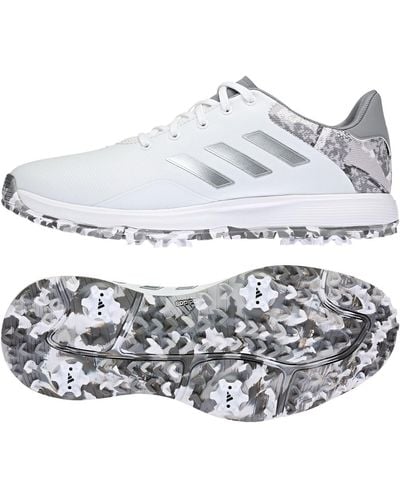 adidas S S2g 23 Spikeless Golf Shoes White/grey 12