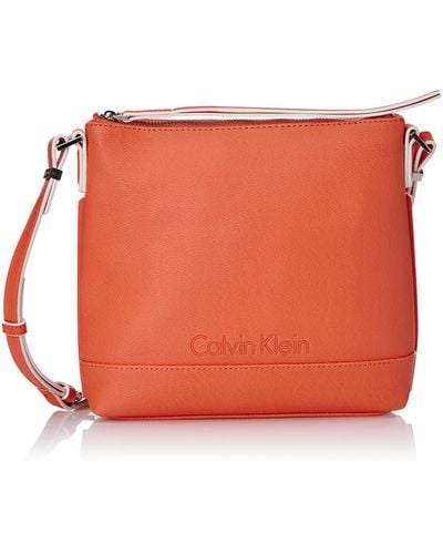 Calvin Klein CALEBOU 卡乐宝 Melissa J6Ej600512 - Unisex, Color Orange (Ember Glow/PT), Talla Talla única - Naranja