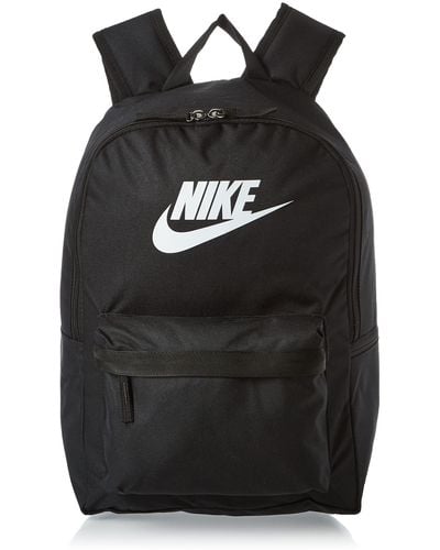 Nike DC4244 Heritage Sports backpack unisex-adult iron grey/black/white 1SIZE - Schwarz