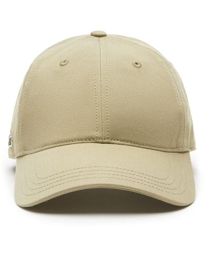 Lacoste Rk0440 Caps And Hats - Natural