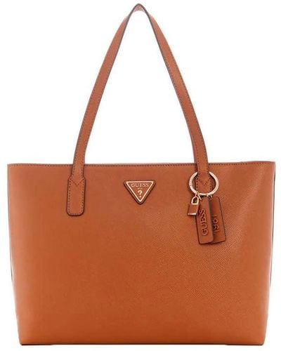 Guess Eco Elements Tote Cognac - Marron