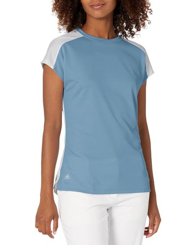 adidas Golf Standard Colorblock Primeblue Heat.RDY Polo Shirt - Blau