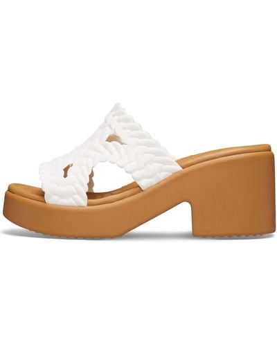 Crocs™ Sandali con tacco Brooklyn da donna - Bianco
