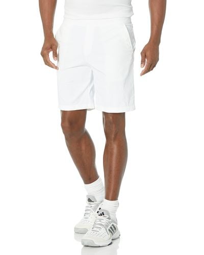 adidas Ripstop 9 Inch Golf Short - White