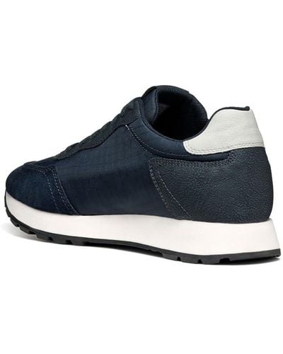 Geox U Partenio B Sneakers Voor - Blauw