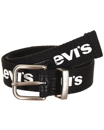 Levi's Webbing 9a6900 Belt - Black