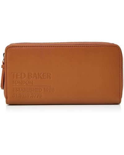 Ted Baker Darciea Geldbörse Leder 19 cm - Schwarz