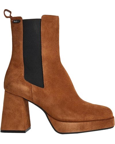 Pepe Jeans Abba Chelsea Boot - Brown