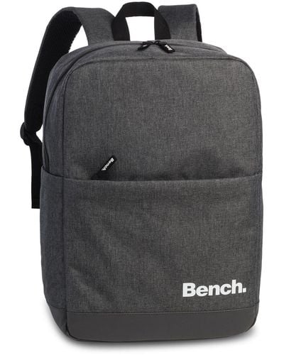 Bench . Classic Backpack Darkgrey - Schwarz