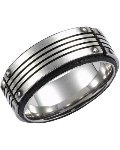 Fossil Jf83553040 Stainless Steel Ring 0 - Metallic