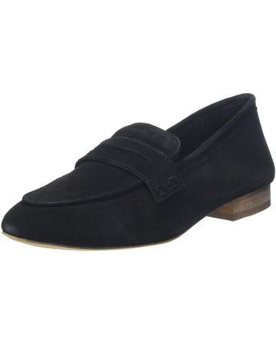 FIND Soft Leather Loafers - Black