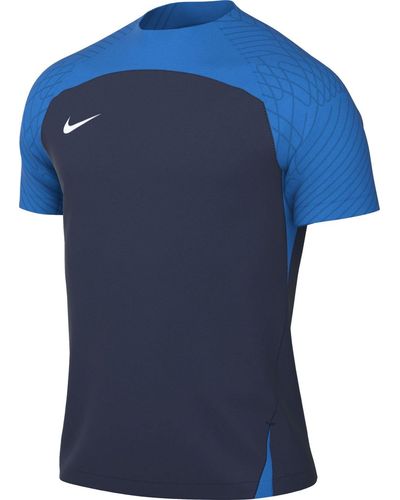 Nike M NK DF STRKE III JSY SS T-Shirt - Blau