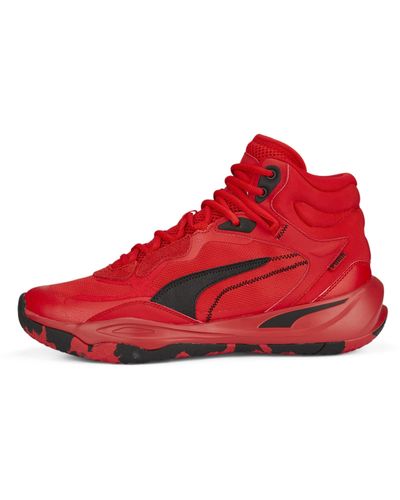 PUMA Playmaker Pro Mid Trainer - Red